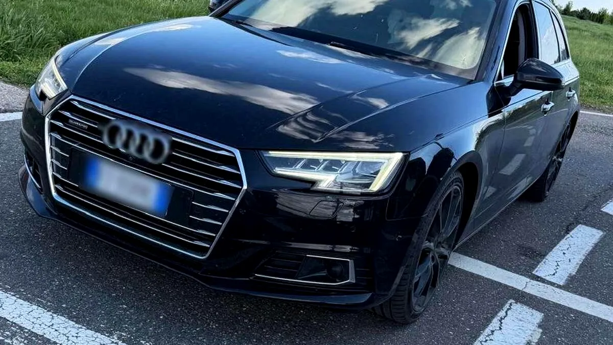 Un Audi A4 căutat de autoritățile din Franța a fost depistat de polițiștii de frontieră din Timiș