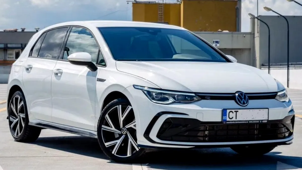 Noul Volkswagen Golf a ajuns deja la vânzare, second hand, pe autovit.ro
