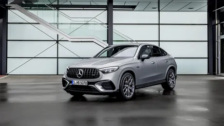 Mercedes-AMG prezintă noile GLC 43 și 63 Coupe. Motoarele V6 și V8 au fost înlocuite de propulsoare cu 4 cilindri - GALERIE FOTO