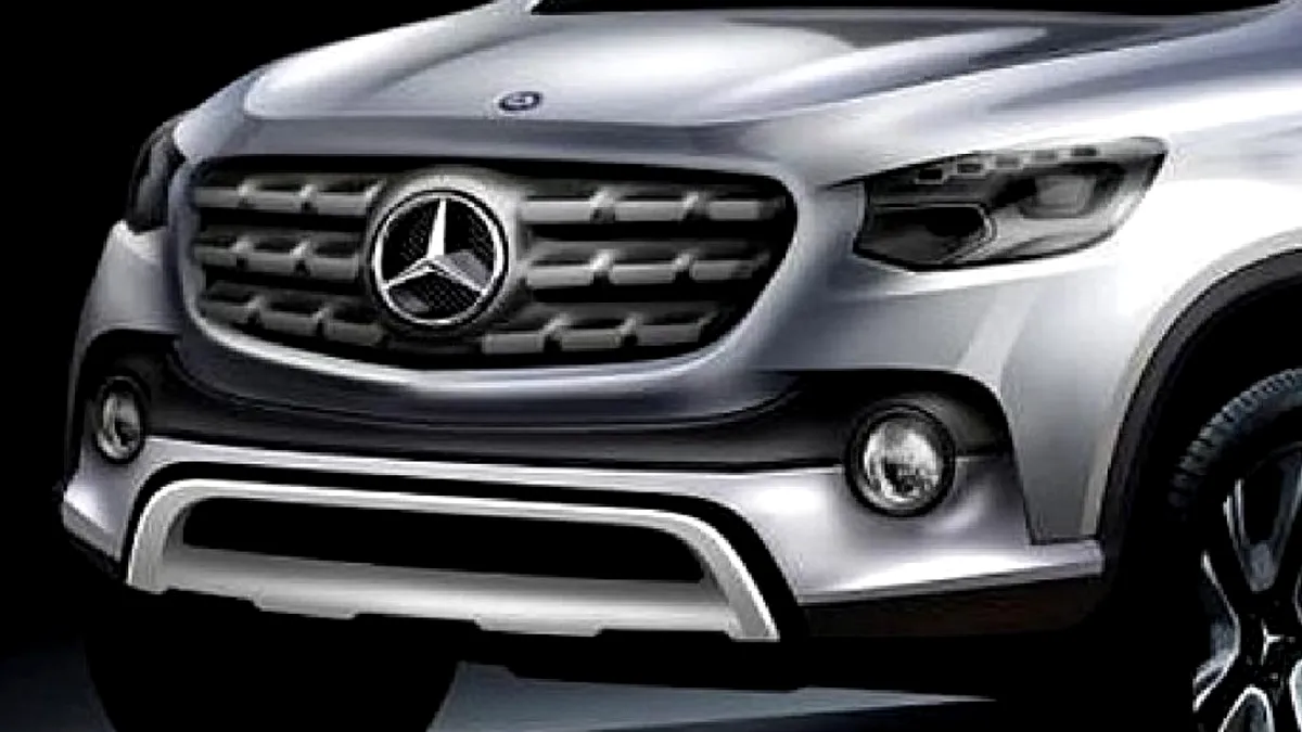 Primul Mercedes Pick-up va revoluţiona segmentul