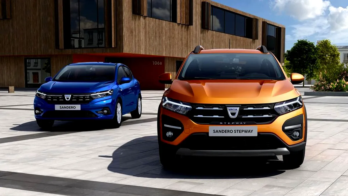 Dacia scumpește din nou modelele sale. Cât vor costa Sandero și Sandero Stepway?
