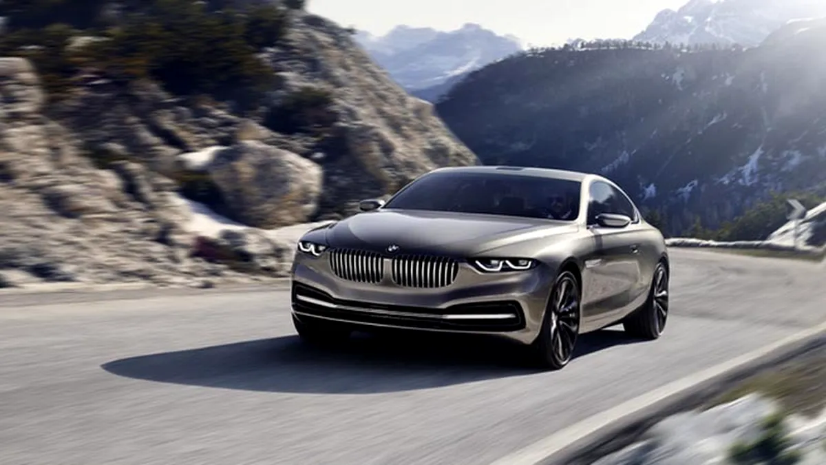 BMW Pininfarina Gran Lusso Coupe: prima colaborare dintre cele două mărci