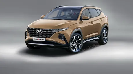 Noul Hyundai Tucson, apărut în câteva poze neoficiale