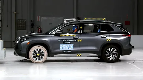 IIHS a testat Volkswagen Tiguan: cum s-a descurcat SUV-ul european în testele americane