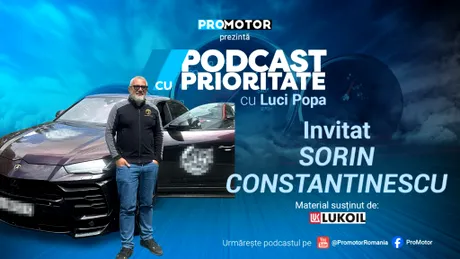 „Podcast cu Prioritate”, ep. 26, apare joi, 14 decembrie. Invitat: Sorin Constantinescu