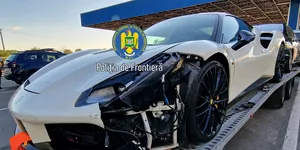 Bulgar oprit cu un Ferrari 488 GTB căutat de autoritățile elvețiene! Poliția de frontieră explică intervenția