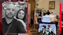 Primele imagini de la priveghiul lui Sorin și a Dianei Iacob 😢 Obiectul pe care l-a pus familia în sicriul cu trupul neînsuflețit al fetiței lor