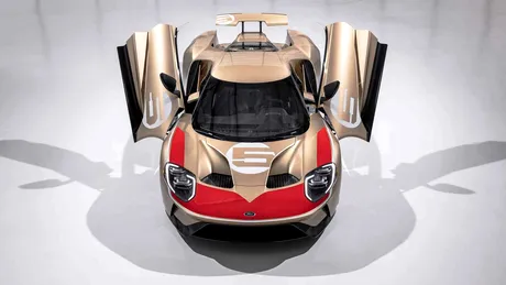 Ford prezintă ediția specială GT Heritage Holman Moody, care va fi ultima bazată pe legendarul supercar
