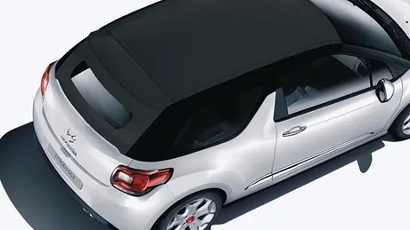 Randări: versiunea decapotabilă Citroen DS3 Cabrio