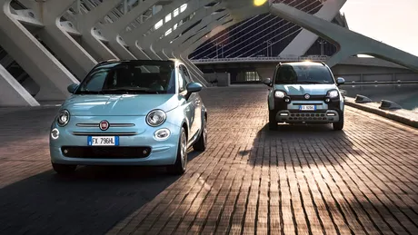 Fiat 500 și Fiat Panda mild hybrid vor fi primele modele electrificate din gama Fiat