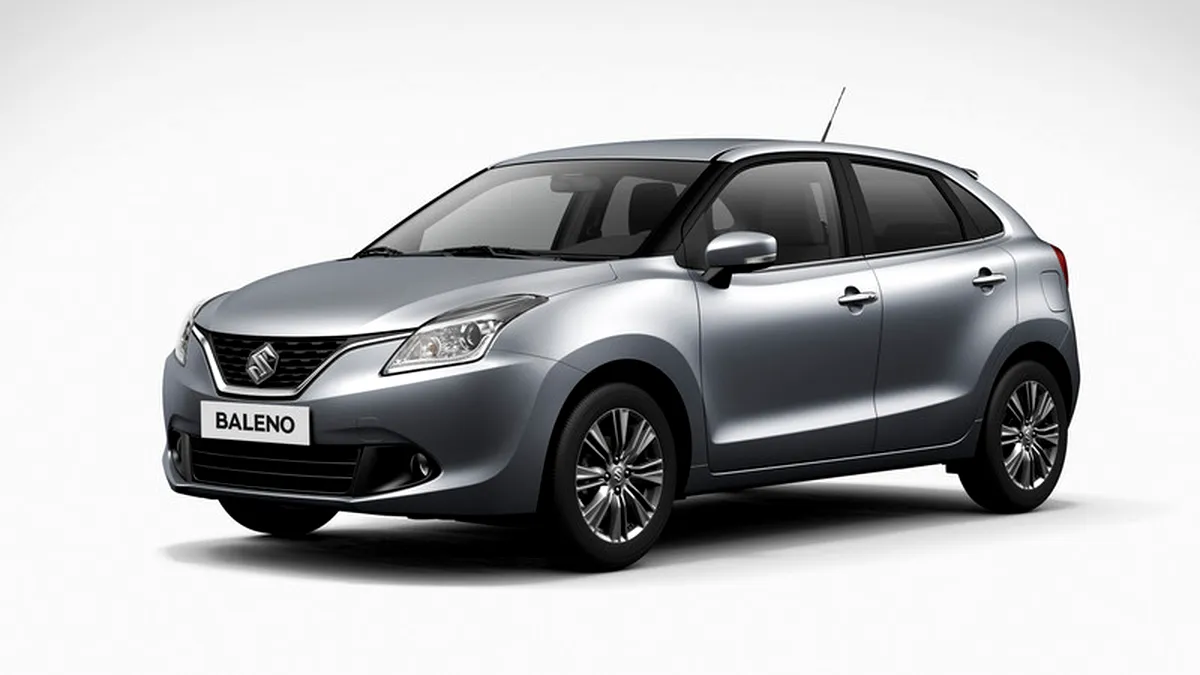 Suzuki Baleno (2015): primele imagini şi informaţii oficiale