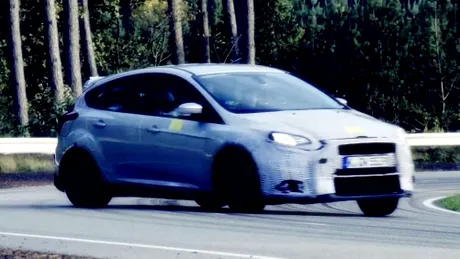 Ford ne mai pregăteşte o surpriză: noul Focus RS [VIDEO]