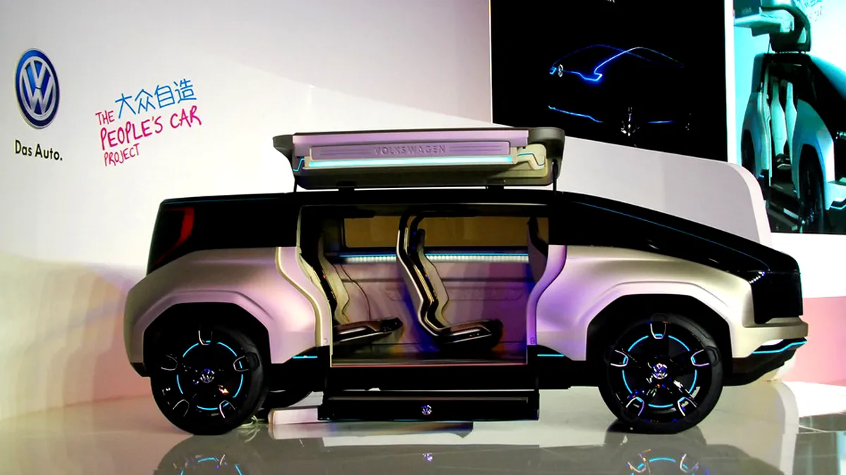 Volkswagen a lansat conceptul hibrid 4fun la Shanghai