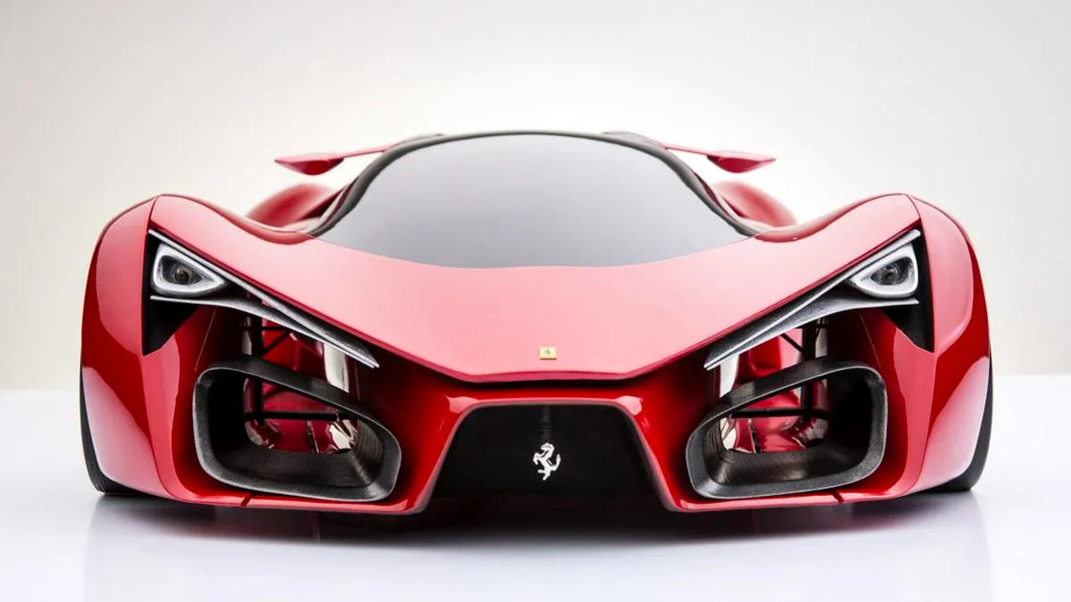 Conceptul Ferrari F80 arată ca venit de pe Marte să-i ia locul lui LaFerrari