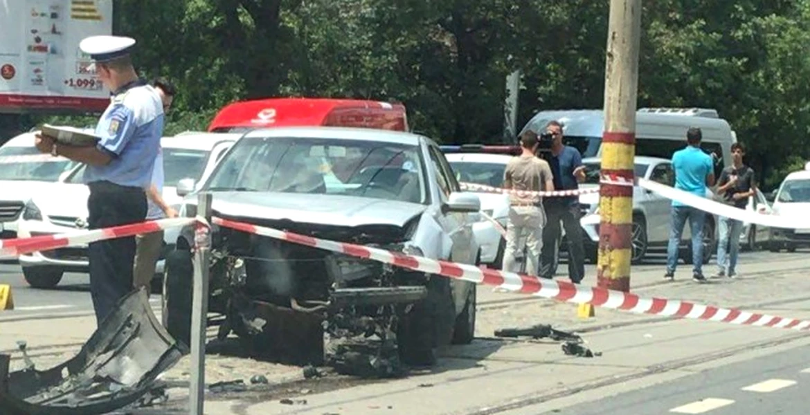 Cine este bărbatul care a provocat accidentul grav din Bucureşti, în timp ce era urmărit de poliţie