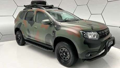 Dacia Duster ce pare pregătită pentru război. Cât costă SUV-ul după modificările primite? - VIDEO