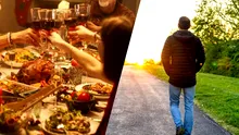 Câți pași trebuie să faci zilnic, pentru a arde caloriile din mâncărurile și băuturile de Crăciun, potrivit unui studiu
