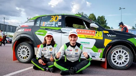 Performanță istorică pentru automobilismul românesc: Frații Maior au devenit campioni europeni în competițiile de raliu