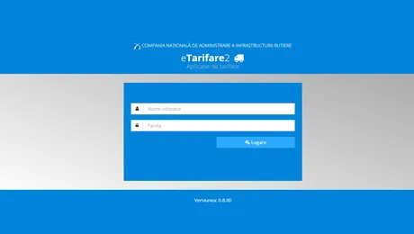 Aplicația e-Tarifare, nefuncțională în noaptea de luni spre marți. CNAIR anunță intervalul orar afectat