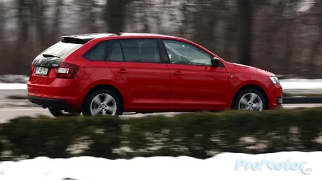 Testată: Skoda Rapid Spaceback, hatchback-ul cu pretenţii de compactă