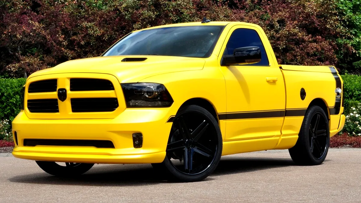 Conceptul 1500 Ram Rumble Bee, un fel de Bumblebee al camionetelor