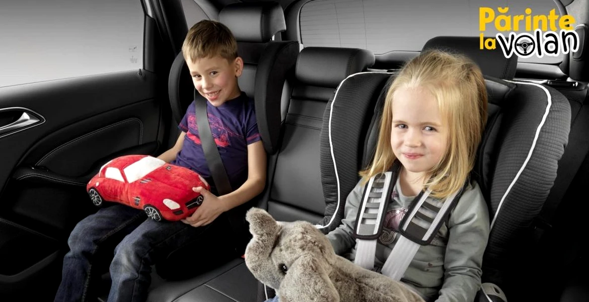 Cum să călătoreşti în siguranţă (şi linişte) cu cei mici în maşină