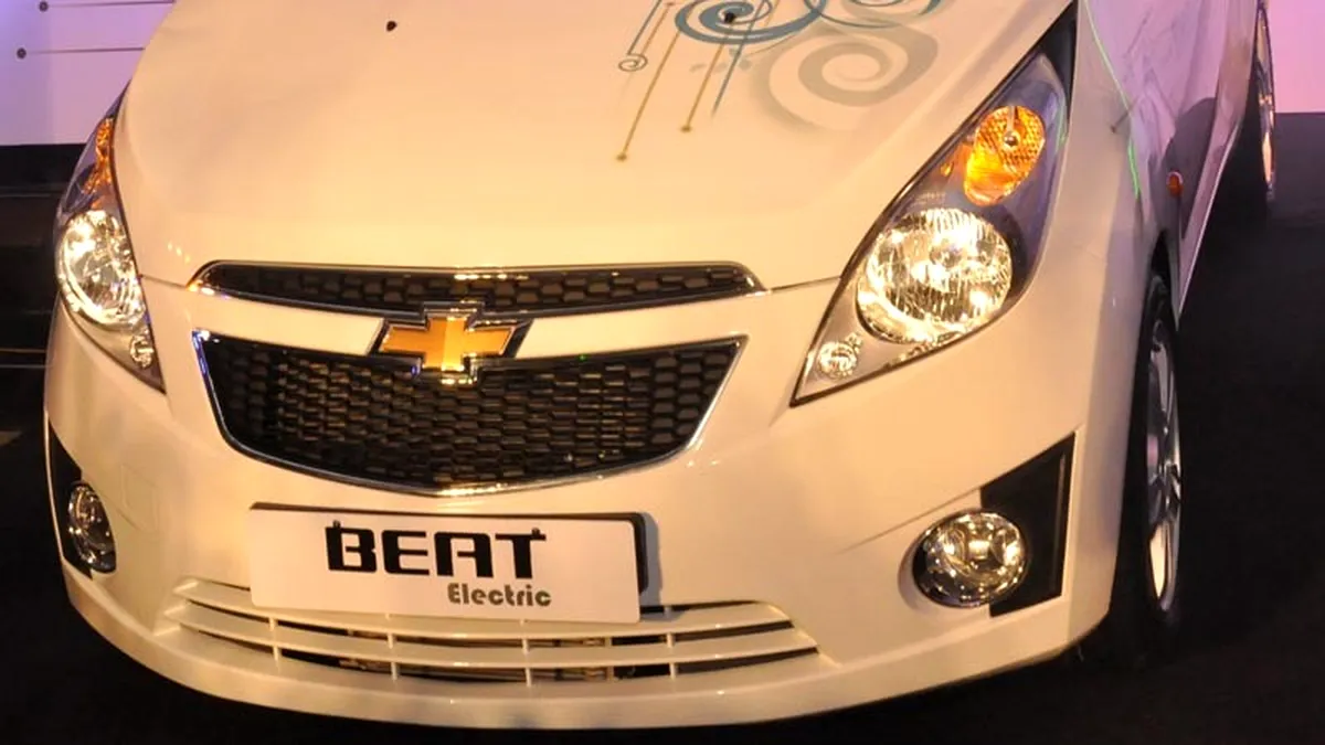 Chevrolet Beat EV prefigurează modelul electric Chevrolet Spark