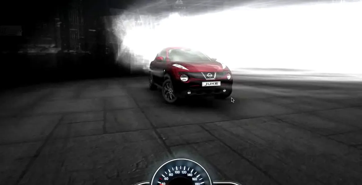 Joc online 3D, cu Nissan Juke