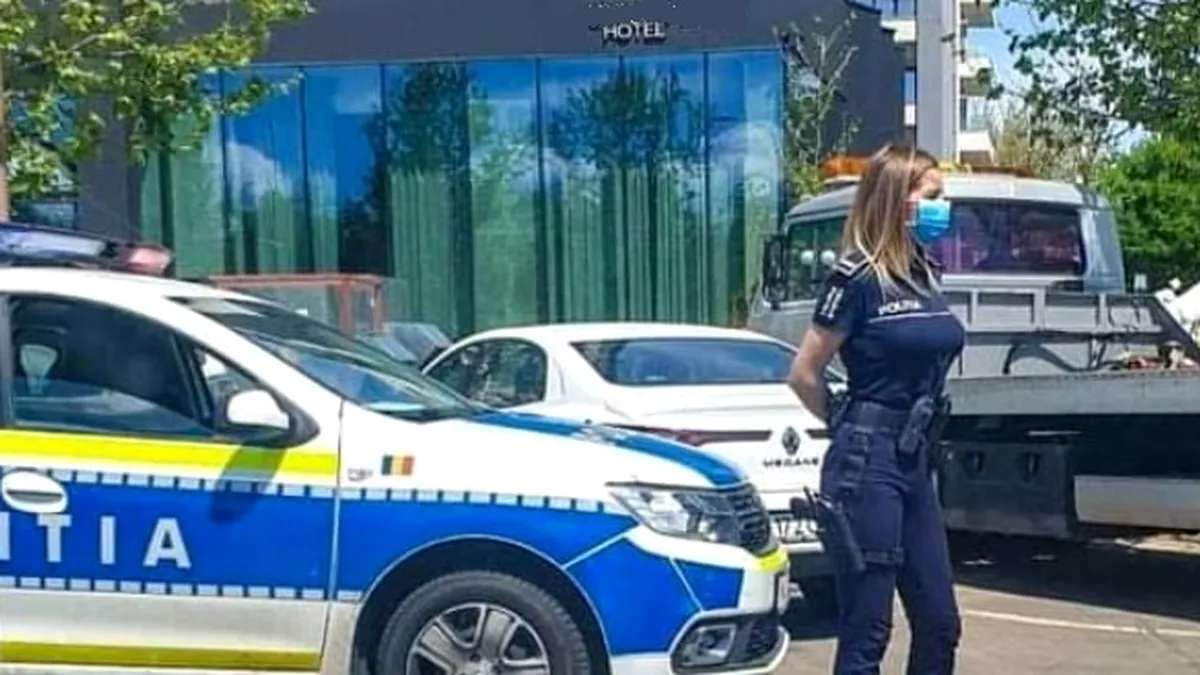 Fotografia cu o polițistă superbă, care a adunat mii de like-uri pe Facebook