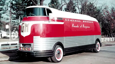 General Motors a creat autobuzul viitorului în anii '40: GM Futurliner