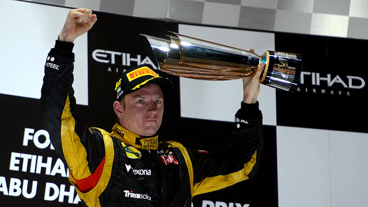 Kimi Raikkonen a câştigat Marele Premiu de Formula 1 din Abu Dhabi