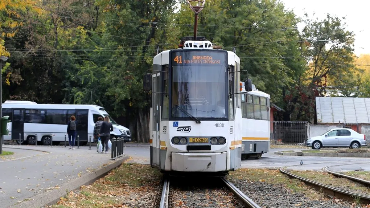 STB suspendă linia 41 de tramvaie. Ce alternative au bucureștenii