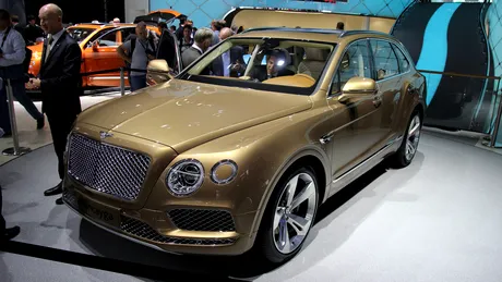 Bentley Bentayga a venit cu un portbagaj de opulenţă la Frankfurt 2015