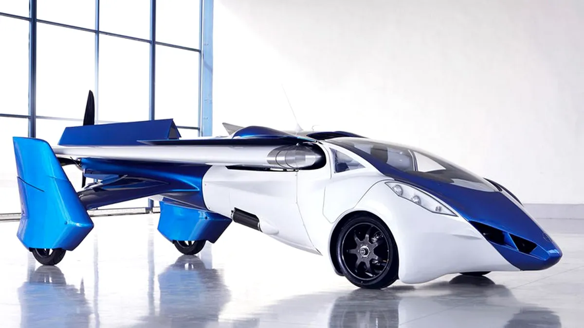 Aeromobil 3.0: maşina zburătoare din Slovacia se întoarce. VIDEO