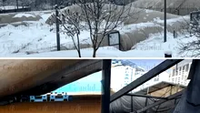 Mai multe baloane de tenis din București s-au prăbușit din cauza zăpezii din ultimele zile. Doar o minune a făcut ca nimeni să nu fie strivit. Imagini exclusive cu terenurile puse la pământ