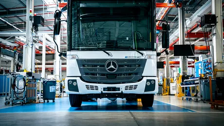 Mercedes-Benz a demarat producția de serie a celui de-al doilea său camion electric