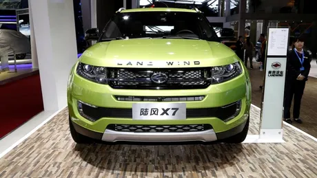 LandWind copiază flagrant Range Rover. Autorităţile chineze nu au nimic împotrivă
