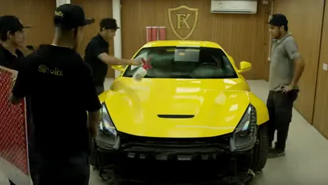 Blasfemie. Cum să masacrezi vizual un Ferrari F12 Berlinetta - VIDEO