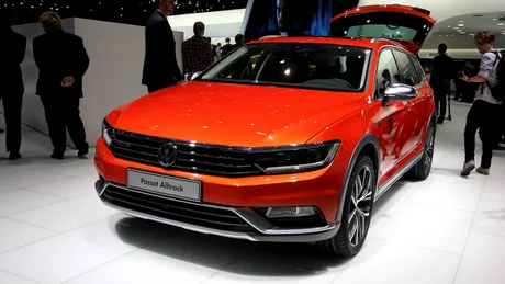 Volkswagen Passat Alltrack s-a îmbrăcat în portocaliu pentru Geneva