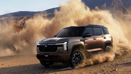Cum arată noul Mitsubishi Pajero, marele rival Land Cruiser. Are motor diesel și va fi vândut în 100 de țări