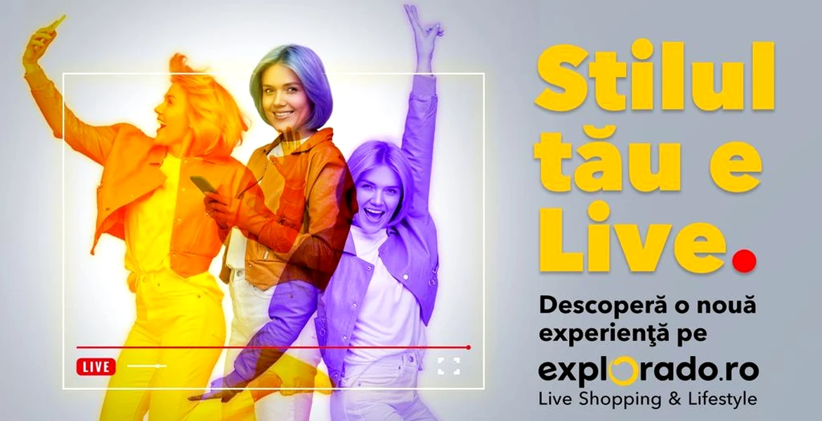 S-a lansat Explorado.ro, primul magazin online de Live Shopping și Lifestyle