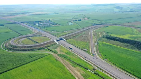 Tronsonul Iernut-Chețani de pe autostrada Transilvania se apropie de finalizare