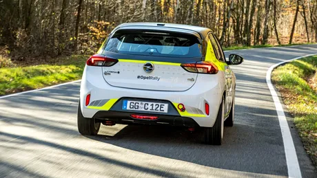Opel Corsa-e Rally este primul autovehicul de raliuri complet electric - GALERIE FOTO