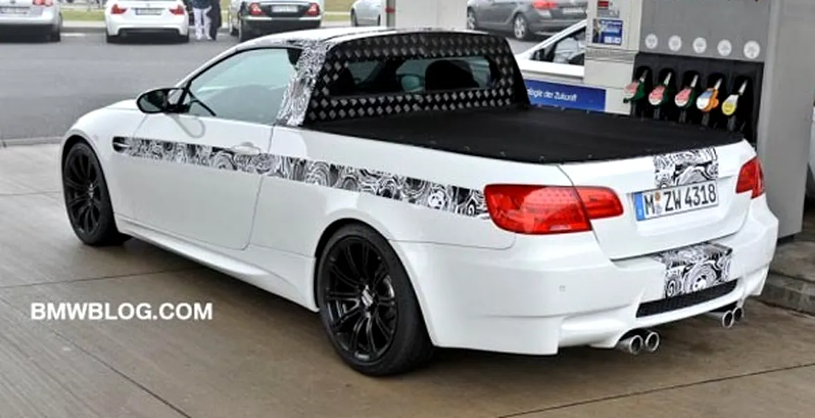 Nu e glumă: BMW M3 Pick-Up spionat!