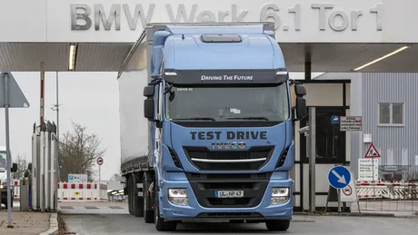 BMW testează camioane cu GNL (gazul natural lichefiat)
