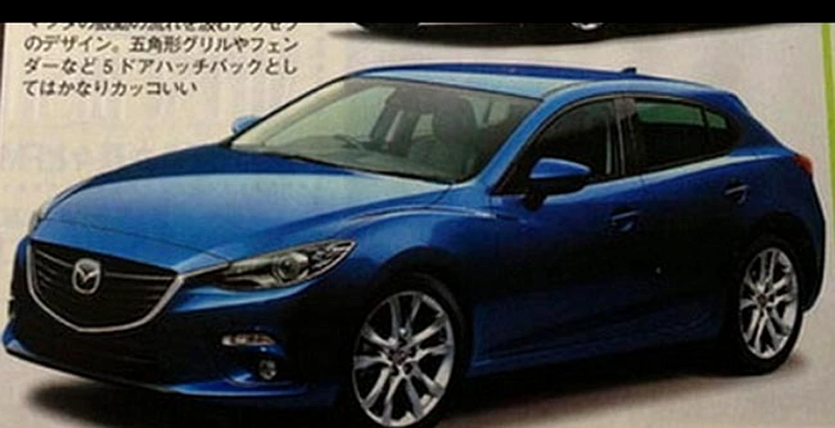 Randări sau imagini reale cu noua Mazda3?