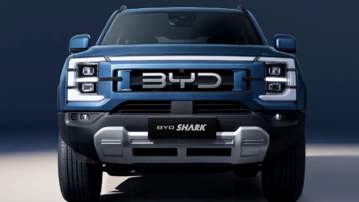 BYD SHARK - Pickup-ul chinezesc care vrea să pună presiune pe Ford Ranger și Amarok
