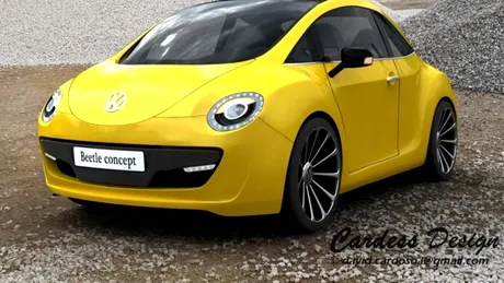 David Cardoso imaginează noul Volkswagen Beetle