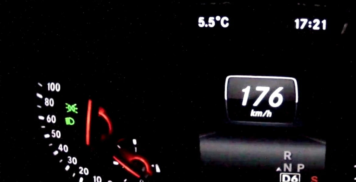 VIDEO: Sprint 0-198 km/h cu Mercedes-Benz GLA
