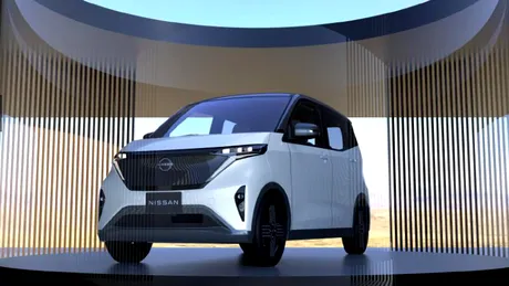 Nissan a prezentat un nou minivehicul electric în Japonia